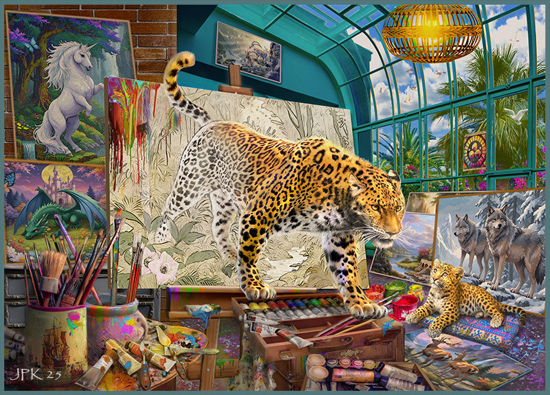 JPK - In the Painting Studio